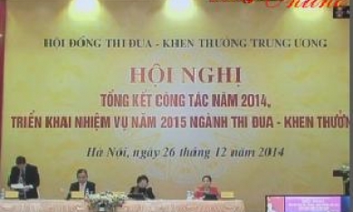 Trực tuyến tổng kết công tác thi đua - khen thưởng: Phong trào thi đua cần có tiêu chí, khen thưởng phải