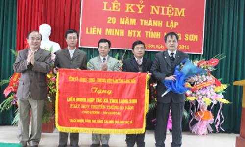 Kỷ niệm 20 năm ngày thành lập Liên minh hợp tác xã tỉnh