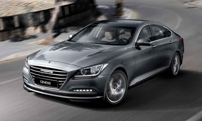 Hãng Hyundai công bố giá bán mẫu Genesis sedan đời 2015 mới