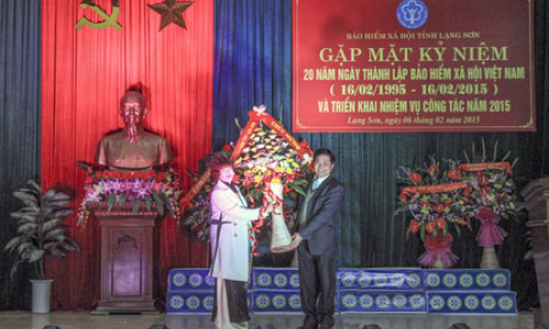 Gặp mặt kỷ niệm 20 năm thành lập BHXH Việt Nam và triển khai nhiệm vụ năm 2015