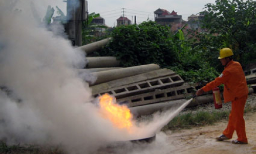 Chú trọng an toàn lao động, phòng chống cháy nổ