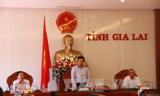 Phó Thủ tướng Phạm Bình Minh thăm và làm việc tại Gia Lai, Kon Tum