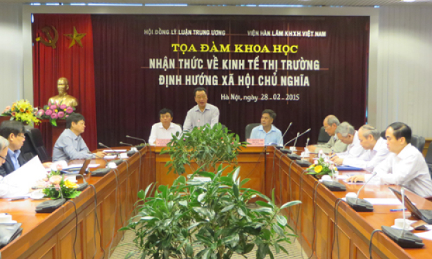 Tọa đàm khoa học “Nhận thức về kinh tế thị trường định hướng xã hội chủ nghĩa”