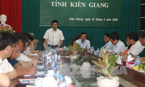 Phó Thủ tướng Phạm Bình Minh làm việc tại tỉnh Kiên Giang