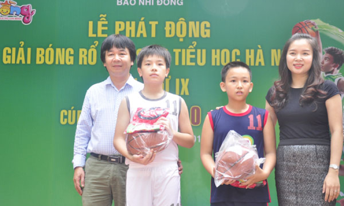 Phát động giải Bóng rổ học sinh Hà Nội lần thứ IX - Cup Milo 2015