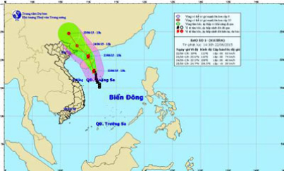 Khẩn trương kêu gọi tàu, thuyền đang hoạt động trong Vịnh Bắc Bộ vào nơi trú, tránh bão
