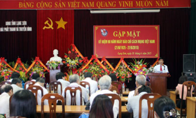 Gặp mặt kỷ niệm 90 năm ngày Báo chí Cách mạng Việt Nam