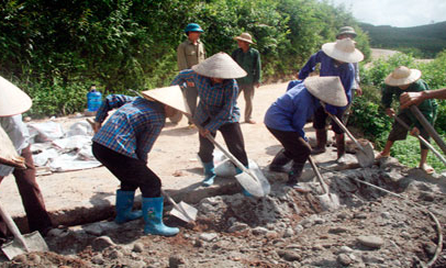 Khi nông dân chung sức nông thôn mới