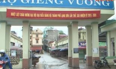 Chợ Giếng Vuông: Không thiệt hại do ngập nước