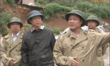 tịch UBND tỉnh Lạng Sơn kiểm tra thực tế công tác phòng, chống mưa lũ tại huyện Chi Lăng: Không chủ quan