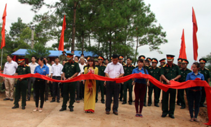 Khánh thành, bàn giao công trình đường giao thông