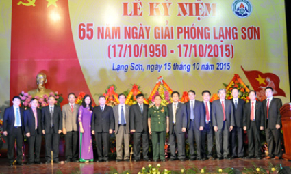 Kỷ niệm 65 năm ngày giải phóng Lạng Sơn