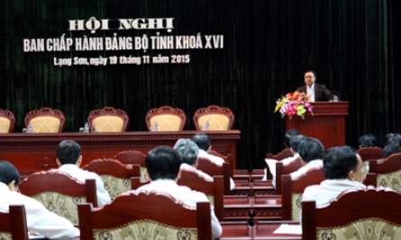 Hội nghị Ban Chấp hành Đảng bộ tỉnh, khóa XVI