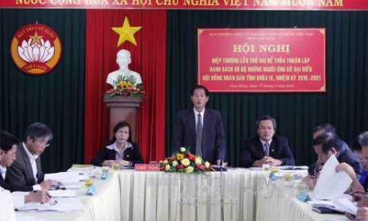 Bầu cử ĐBQH và HĐND nhiệm kỳ 2016 - 2021: Các địa phương tổ chức Hội nghị hiệp thương lần hai