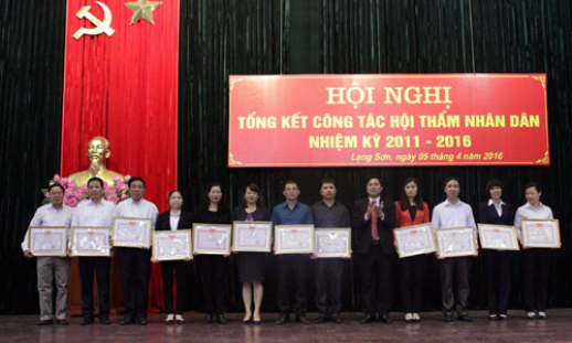 Tổng kết công tác hội thẩm nhân dân, nhiệm kỳ 2011-2016