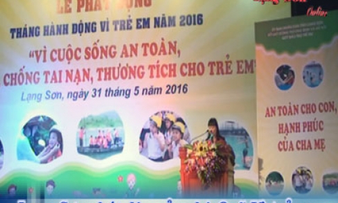 Lạng Sơn phát động ủng hộ Quỹ vì trẻ em