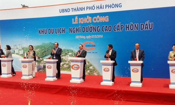 Thủ tướng Nguyễn Xuân Phúc dự lễ khởi công dự án Khu du lịch – nghỉ dưỡng cao cấp Hòn Dấu