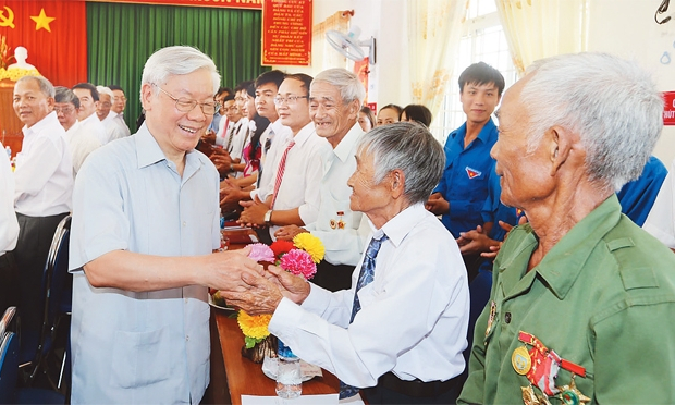 Tổng Bí thư Nguyễn Phú Trọng thăm và làm việc tại Phú Yên