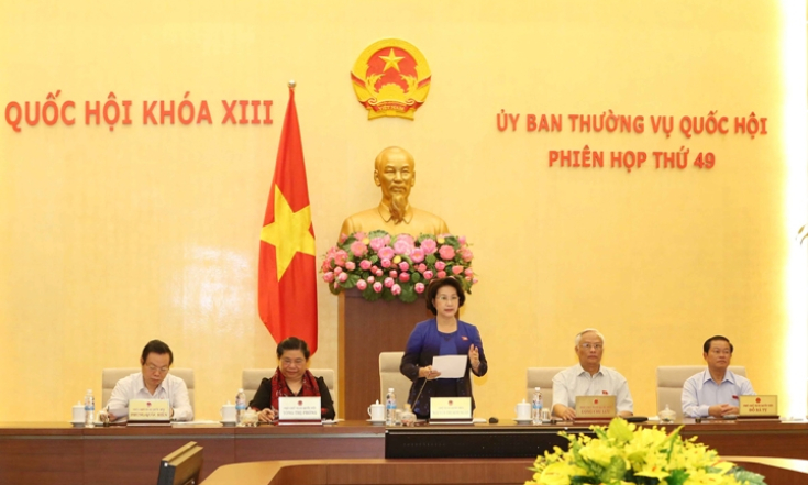 Khai mạc phiên họp thứ 49 của Ủy ban Thường vụ Quốc hội