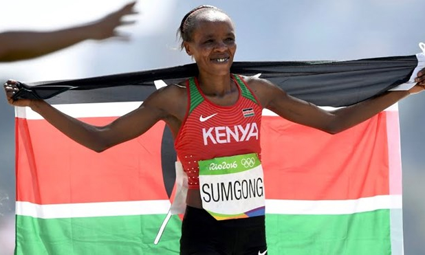 Kenya lần đầu có huy chương vàng chạy marathon nữ tại Olympic