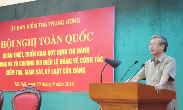 Hội nghị toàn quốc quán triệt, triển khai quy định thi hành chương VII và chương VIII Điều lệ Đảng