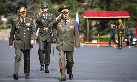 Tổng tham mưu trưởng quân đội Nga thăm Thổ Nhĩ Kỳ