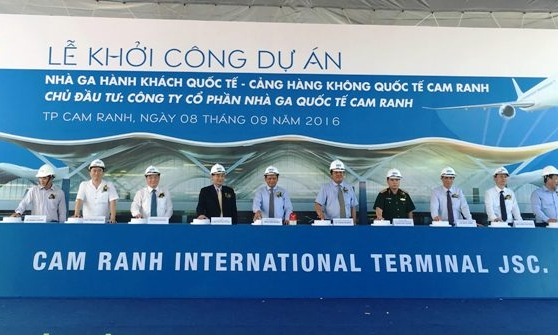 Khởi công xây dựng Dự án Nhà ga hành khách quốc tế - Cảng hàng không quốc tế Cam Ranh