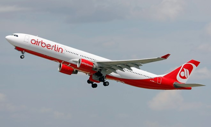 Hãng hàng không Đức Air Berlin giảm đội bay và 1.200 việc làm