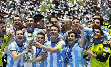 Argentina lần đầu vô địch futsal World Cup