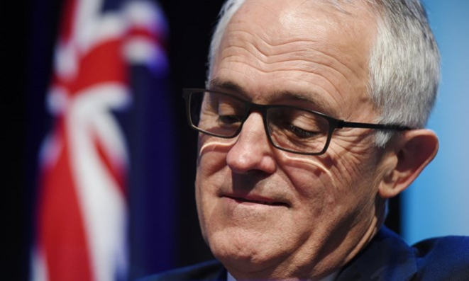 Tỷ lệ ủng hộ thủ tướng Australia Malcolm Turnbull tiếp tục giảm