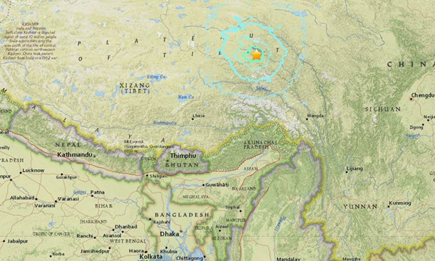 Trung Quốc: Động đất mạnh 6,3 độ richter ở khu tự trị Tây Tạng