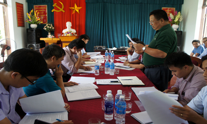 Kiểm tra hai công trình đấu nối với đường tuần tra biên giới huyện Văn Lãng-Tràng Định