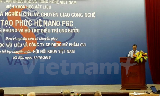 Việt Nam chế tạo thành công phức hệ Nano FGC điều trị ung thư