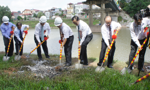 Khởi công xây dựng cầu Kỳ Cùng, thành phố Lạng Sơn