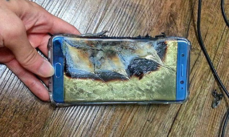 Cục Hàng không Việt Nam cấm chuyên chở điện thoại Galaxy Note 7