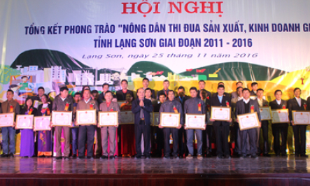 Tổng kết phong trào “nông dân thi đua sản xuất, kinh doanh giỏi”