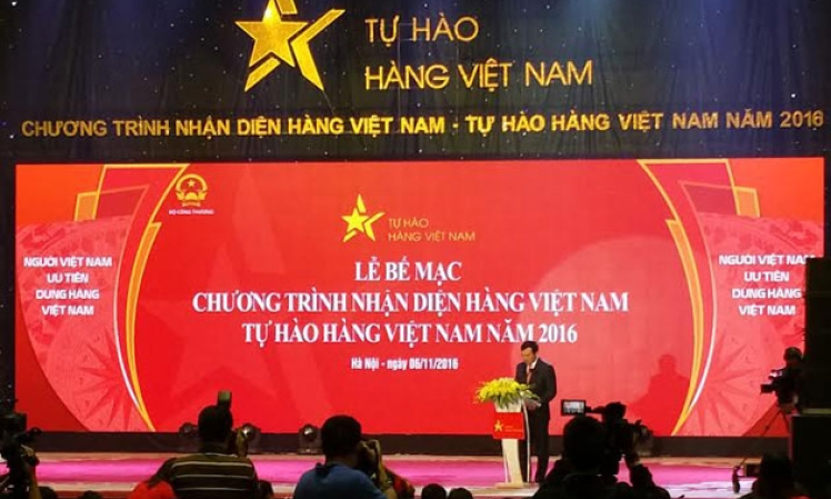 Bế mạc chương trình Tự hào hàng Việt Nam 2016