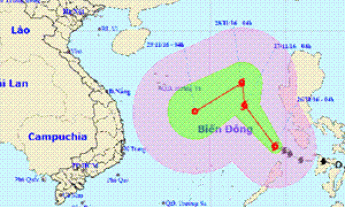 Bão số 9 trên Biển Đông