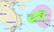Bão số 9 gây gió giật cấp 10 - 11