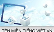 Bắt đầu thu phí tên miền tiếng Việt từ 1/1/2017