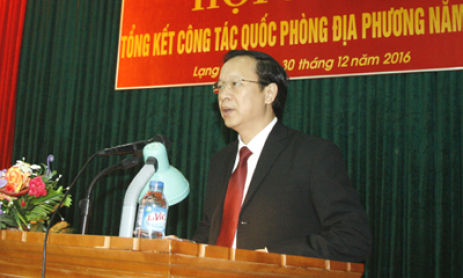 Tổng kết công tác quốc phòng địa phương