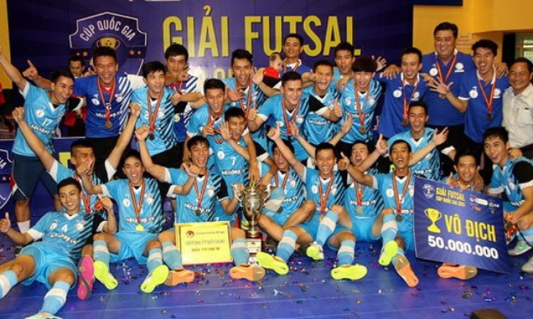 9 câu lạc bộ xuất sắc tham dự giải Futsal Cúp Quốc gia 2016