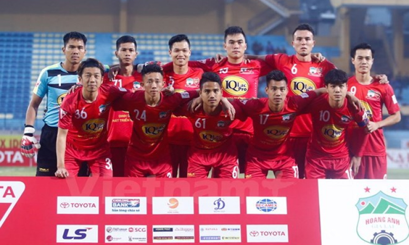 Hoàng Anh Gia Lai đã có điểm số đầu tiên tại V-League 2017