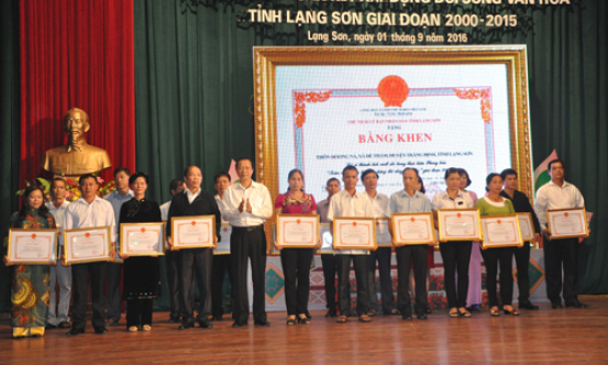 Nâng cao chất lượng phong trào “Toàn dân đoàn kết xây dựng đời sống văn hóa”