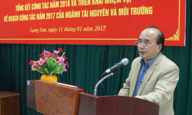 Sở Tài nguyên Môi trường triển khai nhiệm vụ 2017