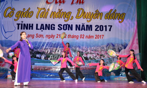 56 thí sinh dự thi cô giáo tài năng, duyên dáng