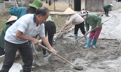 Thế mạnh từ sức dân