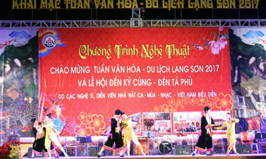 Chương trình nghệ thuật chào mừng Tuần Văn hóa – Du lịch và Lễ hội đền Kỳ Cùng – Tả Phủ