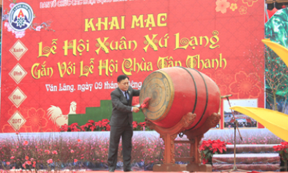 Khai mạc Lễ hội xuân Xứ Lạng gắn với lễ hội Chùa Tân Thanh