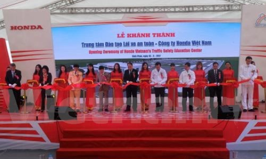 Honda Việt Nam khánh thành Trung tâm dạy lái xe tiêu chuẩn toàn cầu